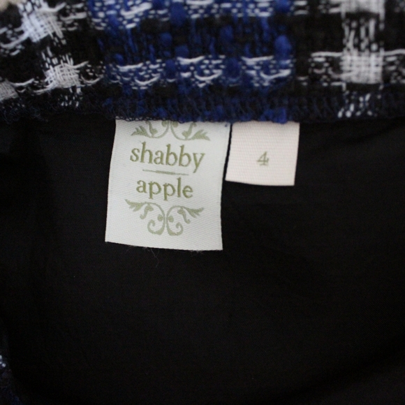 Shabby Apple Plaid Pencil Skirt - Picture 3 of 5